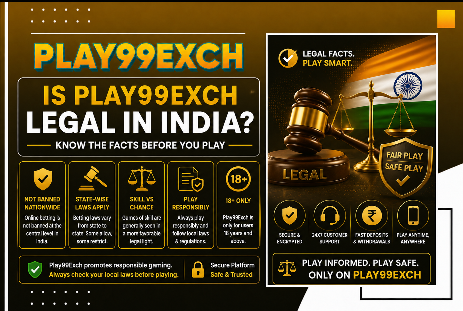 Is Play99Exch Legal in India? Know the Facts