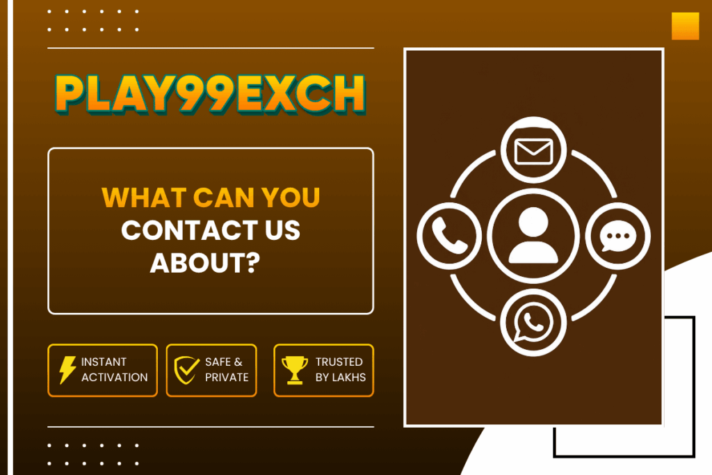 What Can You Contact Us About