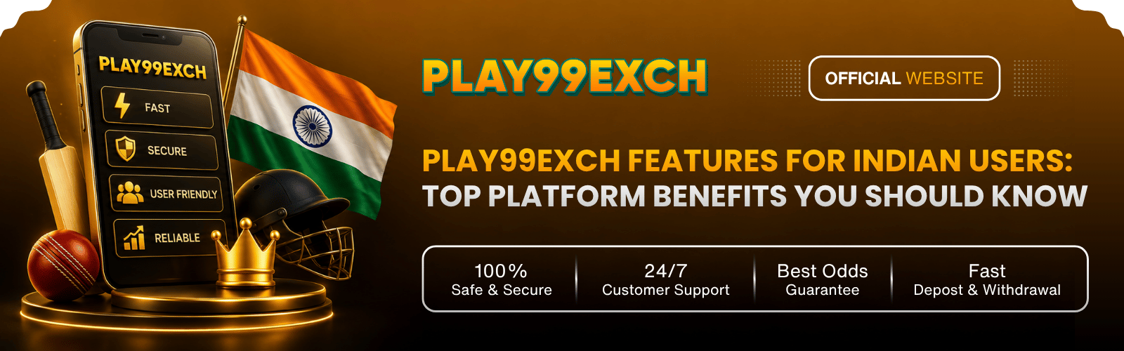 Play99Exch features for Indian users