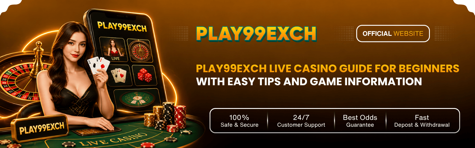 Play99Exch live casino guide