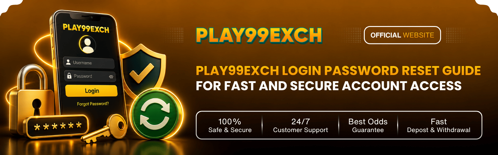 Play99Exch login password reset
