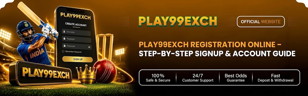 Play99Exch Registration Online step-by-step signup and account guide
