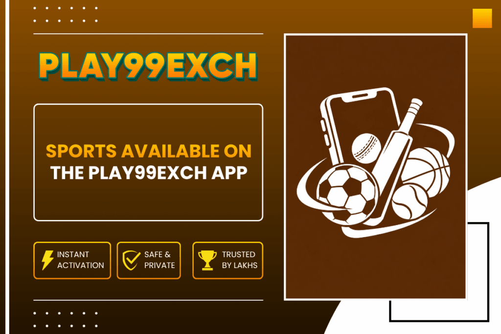 Sports Available on the Play99Exch App