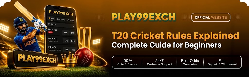 T20 cricket rules explained with match format, scoring, overs and powerplay for beginners