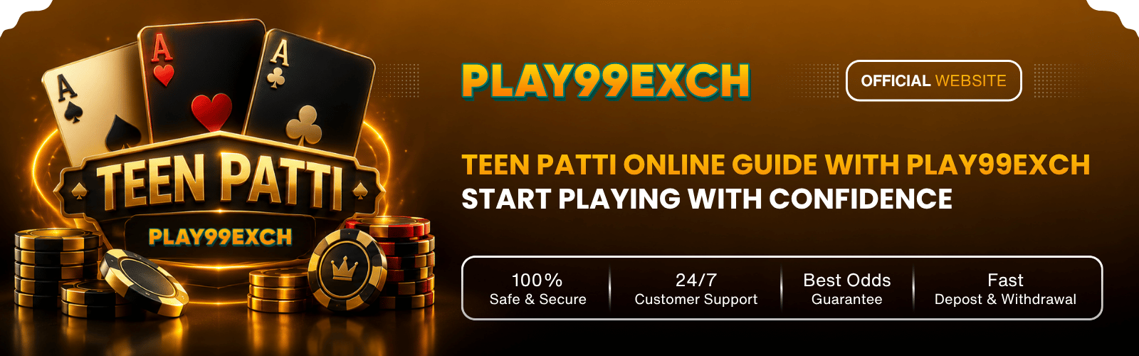 Teen Patti online guide with Play99Exch