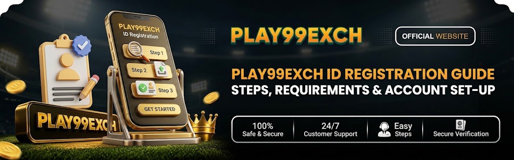 Play99Exch Betting ID Registration steps, requirements and account guide